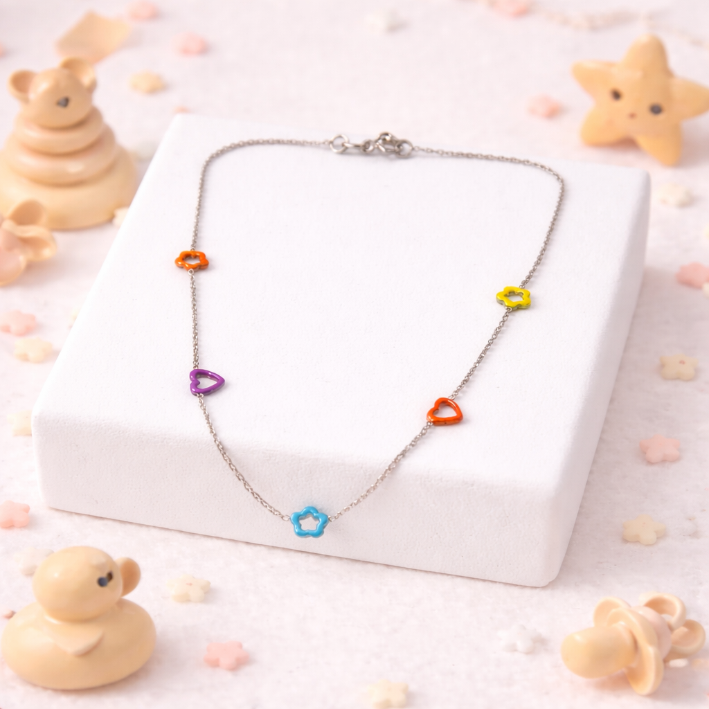 Cute Colorful Charm Necklace for Kids
