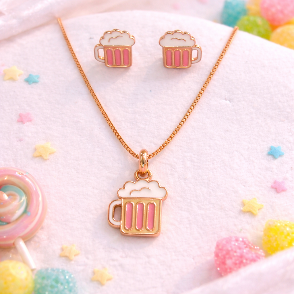 Cute Mug Pendant Set for Kids