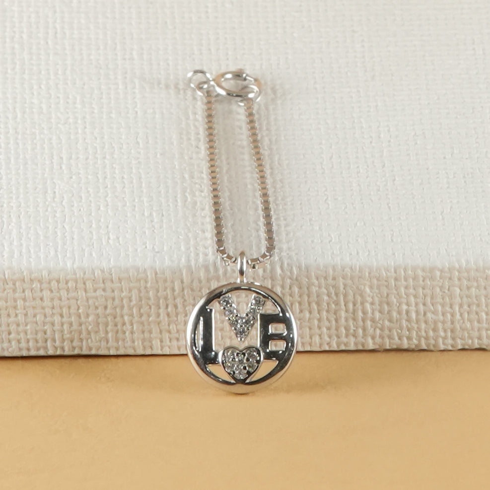 925 Silver “LOVE” Watch Charm