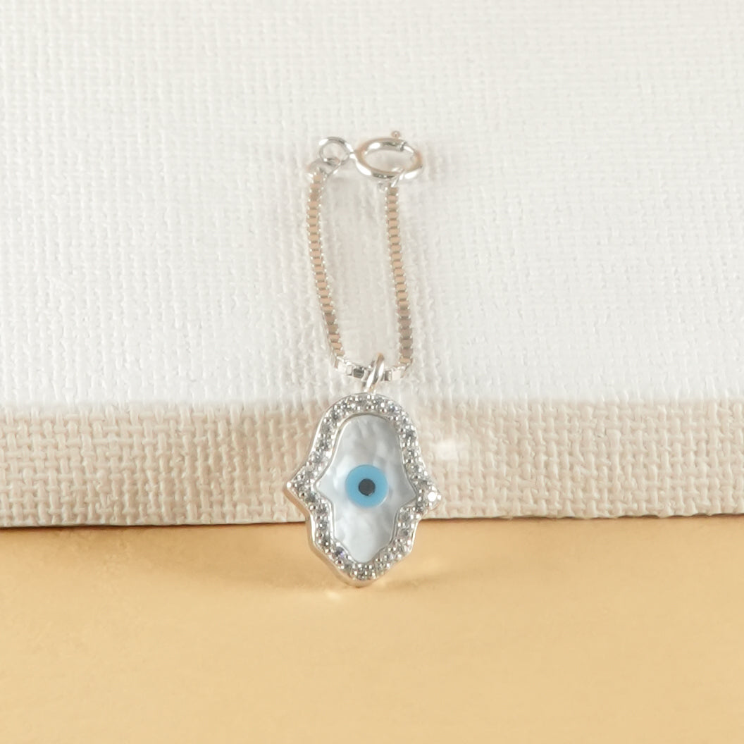 925 Silver Evil Eye Watch Charm