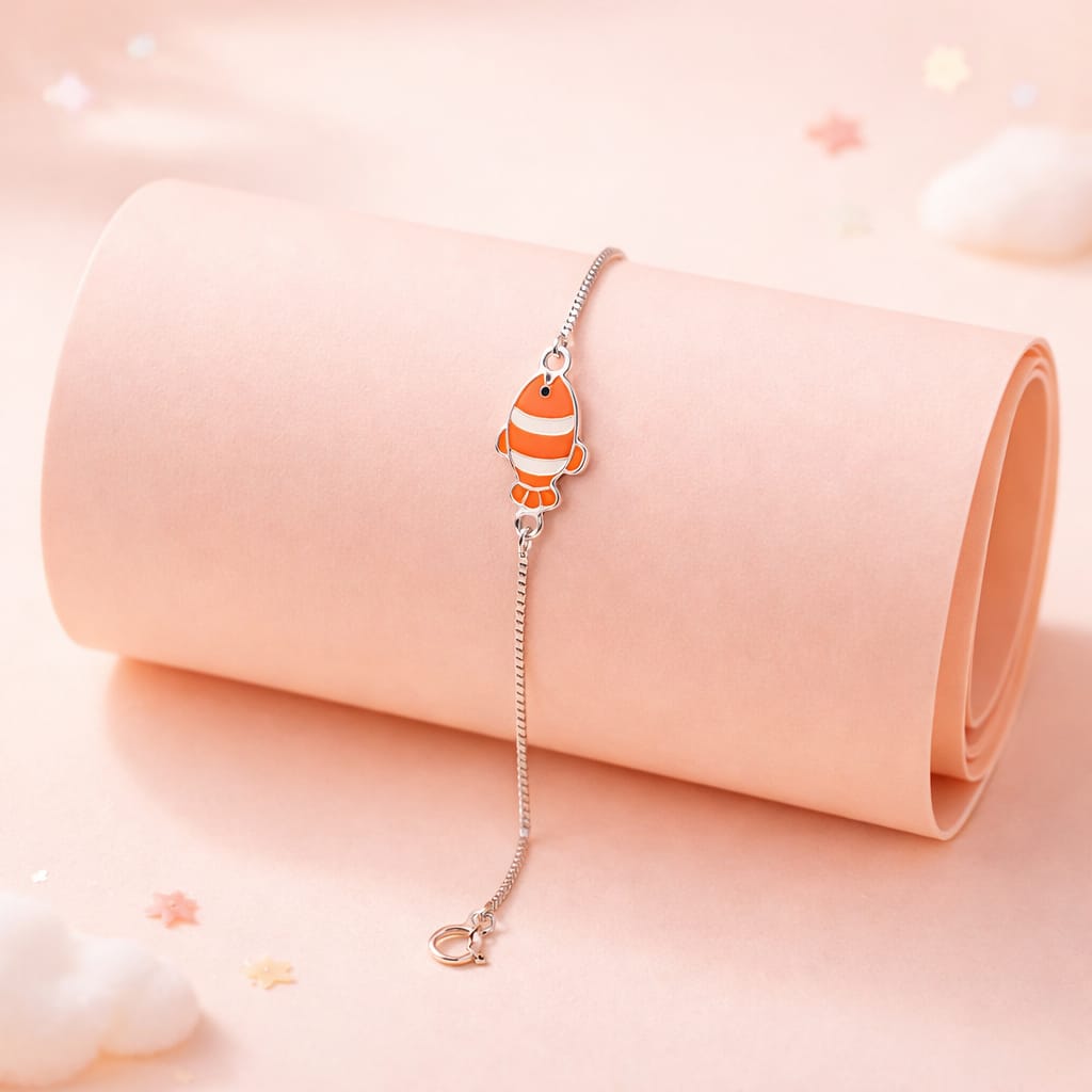 Cute Clownfish Cartoon Kids Bracelet